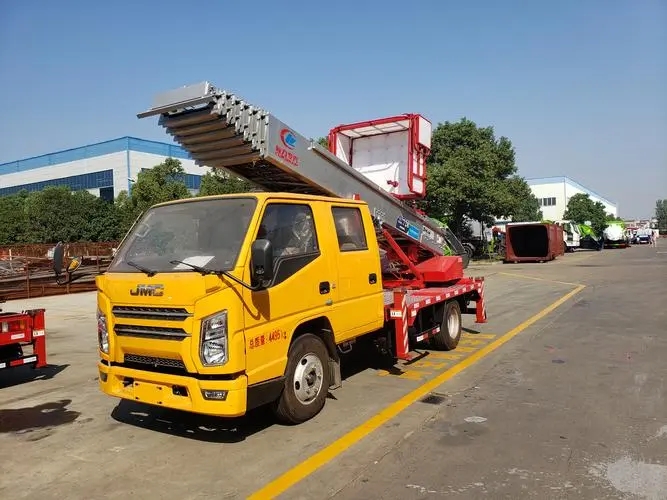 泗阳县附近云梯车出租 砂石搬运